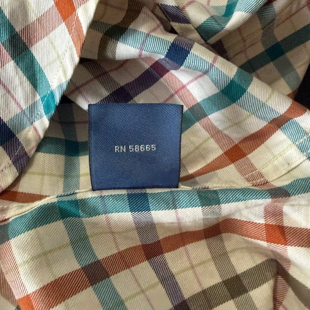 Faconnable classic plaid